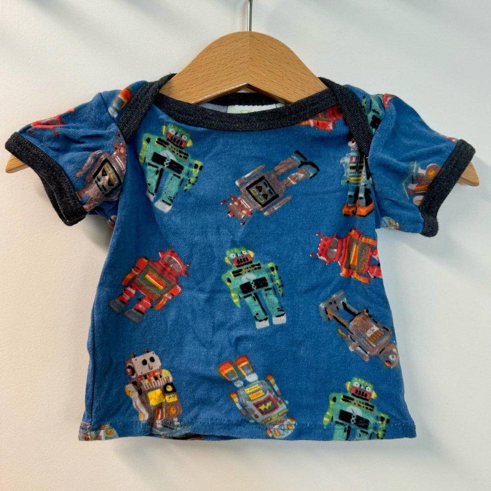 Kumquat LA T-Shirt | Robot Print | 3mos